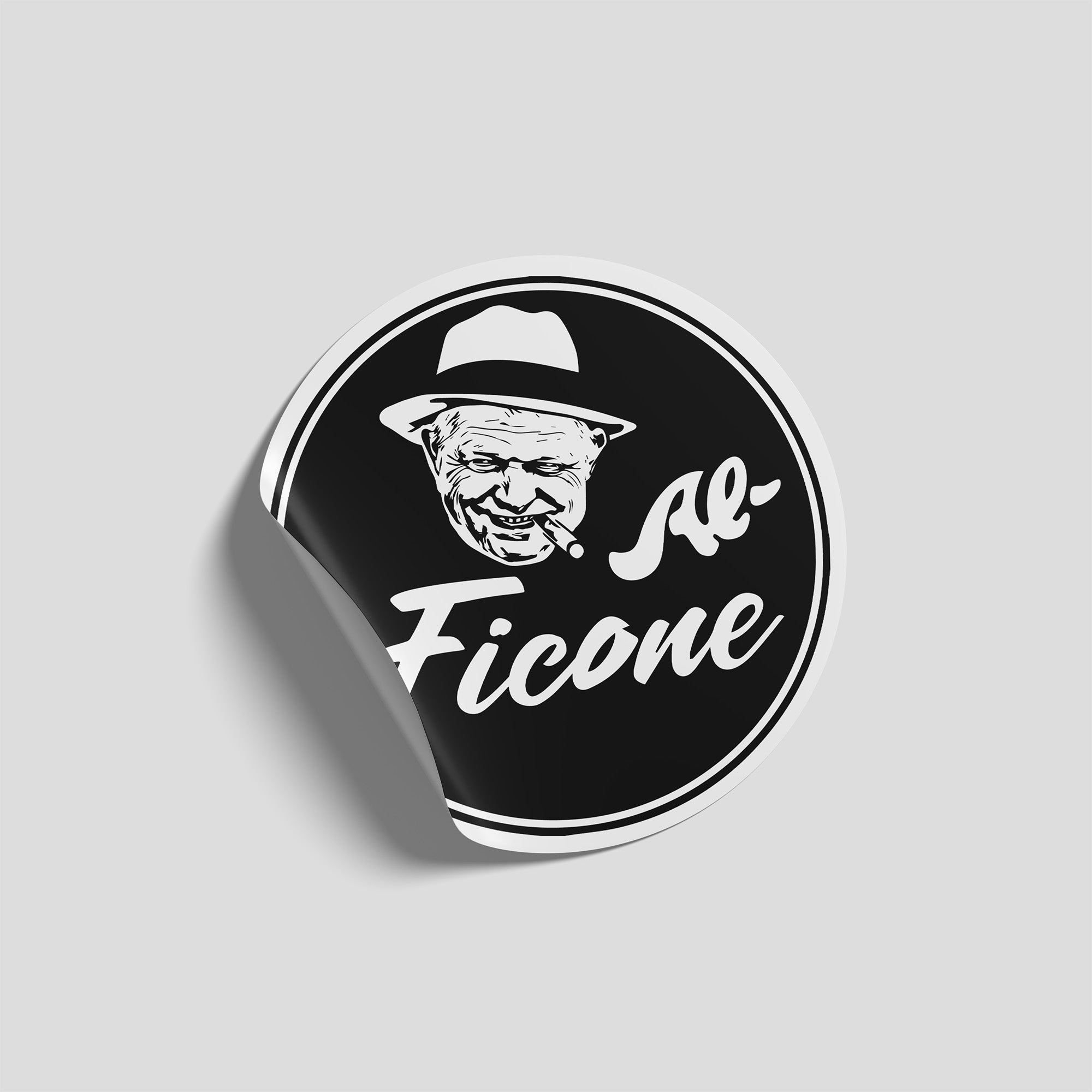 Nálepka - Al Ficone